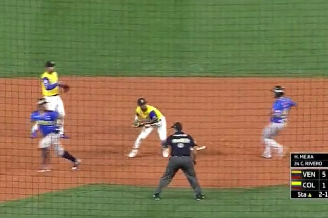 Colombia logró triple play contra Venezuela en la Serie del Caribe 2023 (Video)