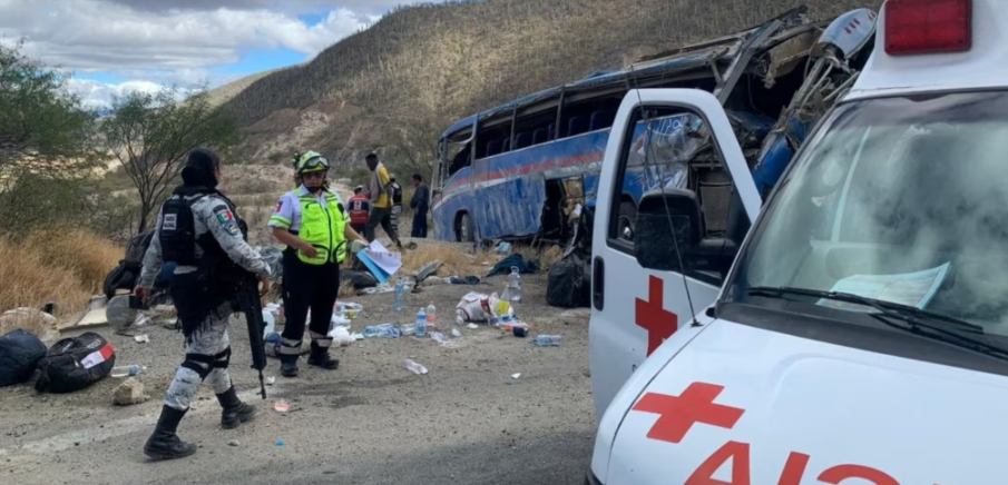 Accidente de autobús con migrantes en México deja 17 muertos entre ellos hay  varios Venezolanos