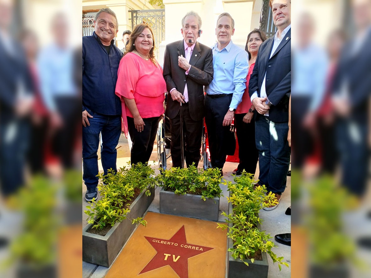 Gilberto Correa estrena Paseo de las Estrellas de Maracaibo: Un homenaje del pueblo zuliano