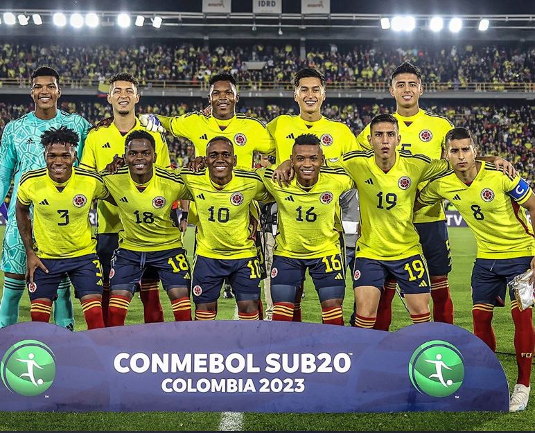 Colombia clasificó al Mundial Sub-20 tras empatar contra Brasil