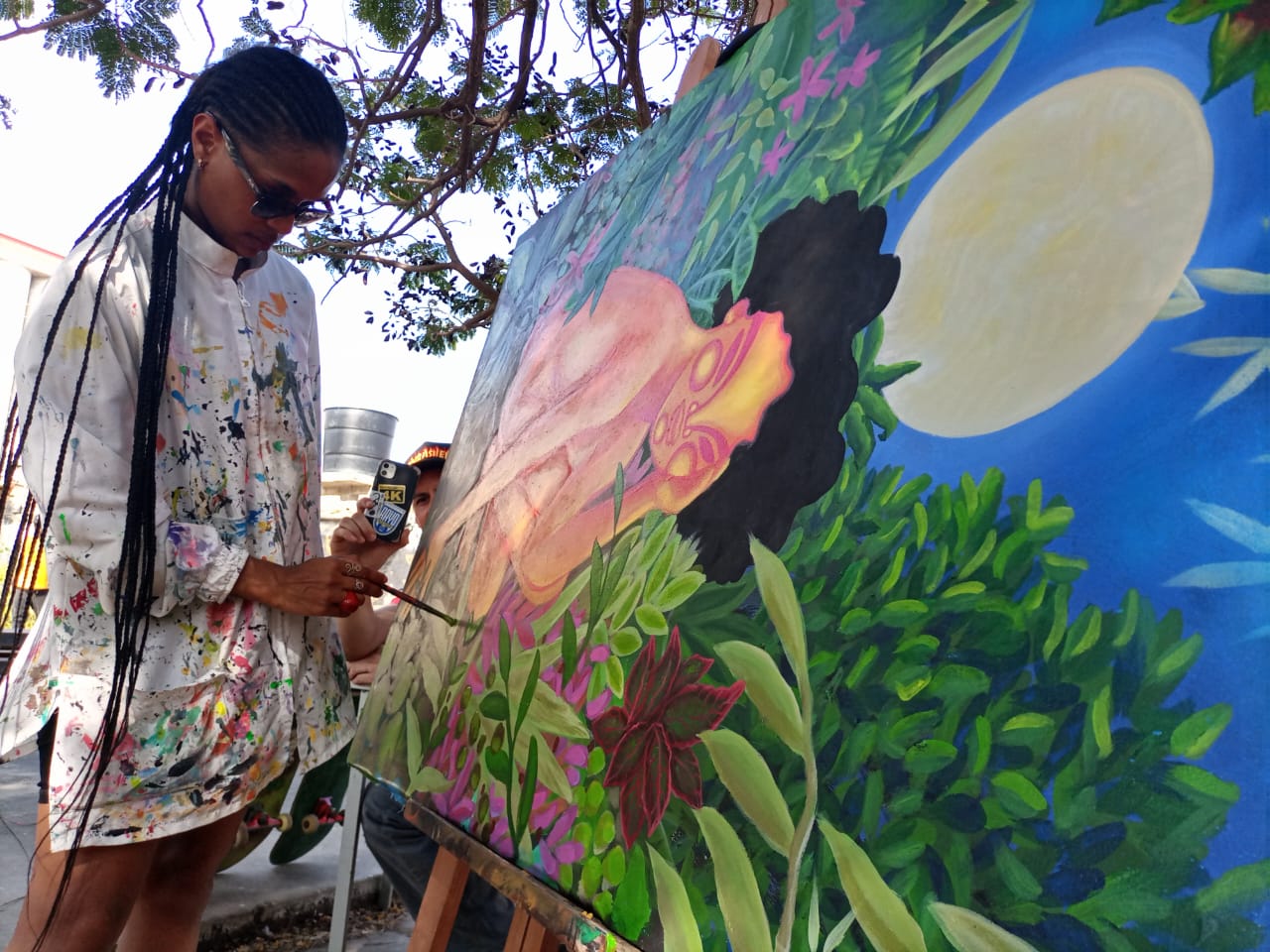 Estudiantes de la Feda engalanaron Maracaibo con talento y creatividad