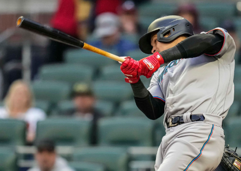 El criollo Avisaíl García pegó jonrón en derrota de Marlins (Video)