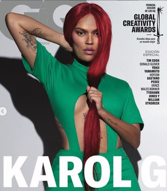 Karol G disgustada por una publicación de la revista GQ: 