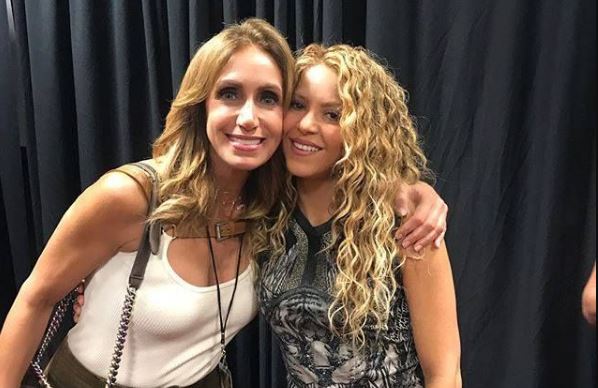 Shakira y Lili Estefan reventaron de felicidad al verse: ¡Dejaron botado a Juan Luis Guerra y todo! (video)