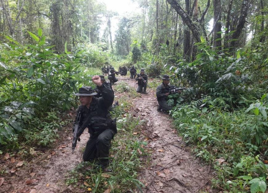 Guardia Nacional destruyó una pista ilegal de aterrizaje en Catatumbo