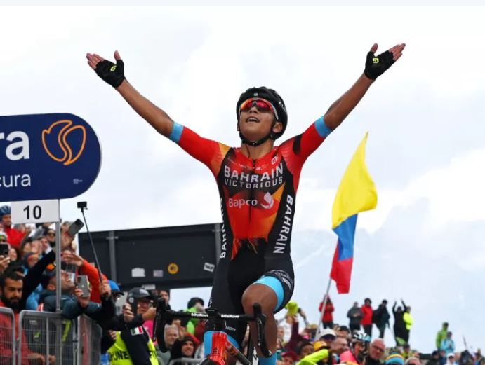 El colombiano Santiago Buitrago se llevó la etapa reina del Giro de Italia (+Videos)