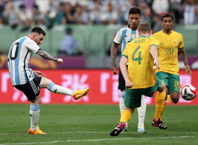 Messi hizo el gol más rápido de su carrera con Argentina (Video)