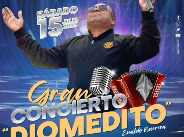 El gran concierto de Diomedito que se desplomó tras su captura: iba a presentarse este 15 de julio