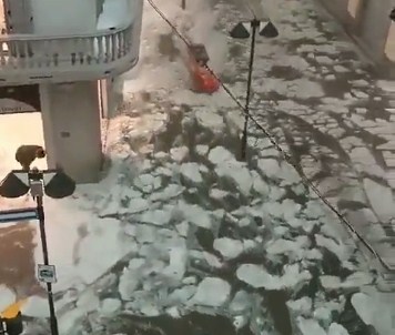 Fuerte temporal con granizo, lluvias y vientos de más de 140 kilómetros por hora azota el norte de Italia (+Video)