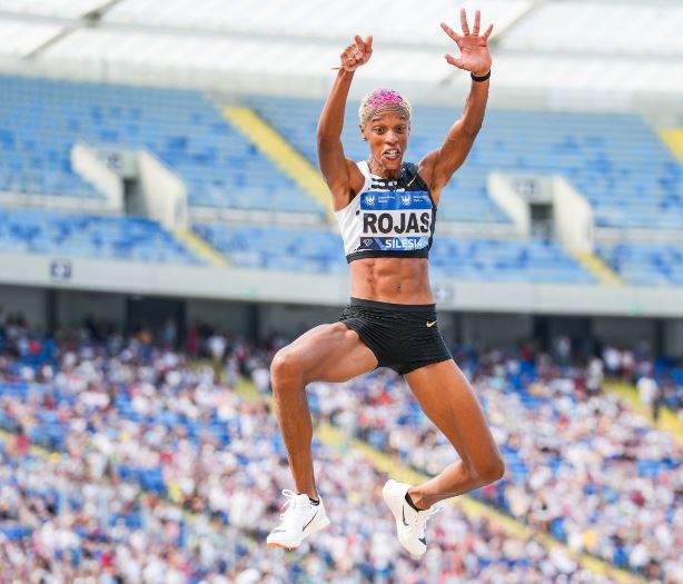 Yulimar Rojas consigue la mejor marca del año en Polonia con un salto de 15.18 (Video)