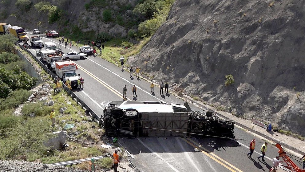 Identificado el venezolano que falleció en accidente de autobús en México