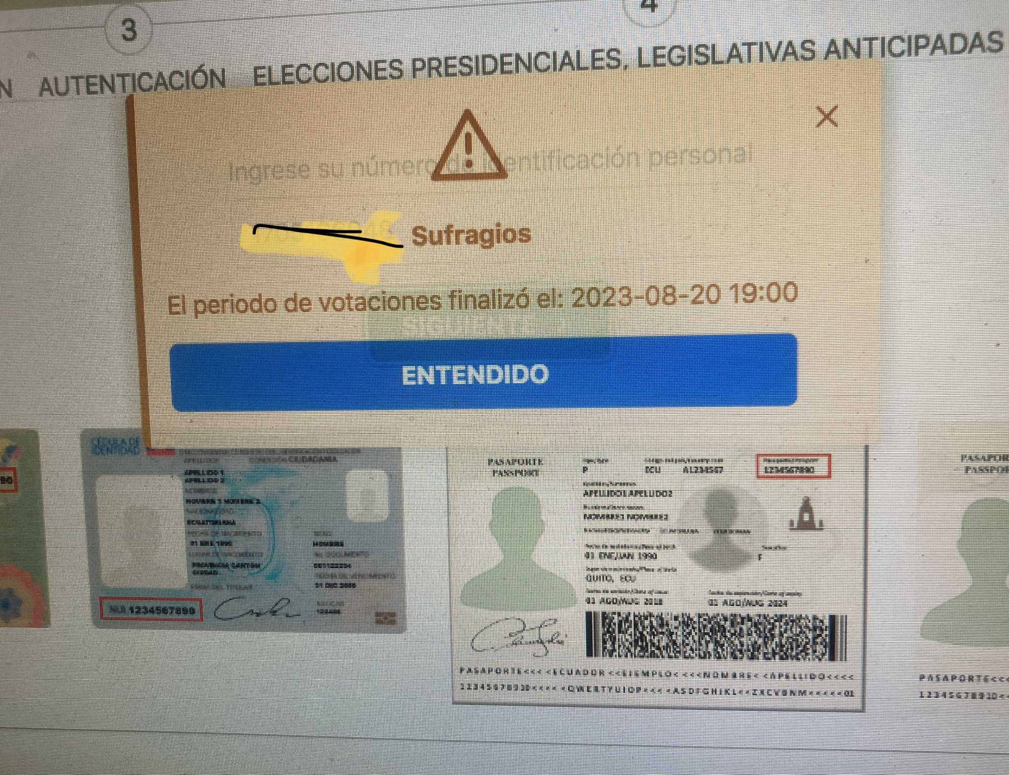 Oficinas consulares de Ecuador reportan dificultades para el voto telemático