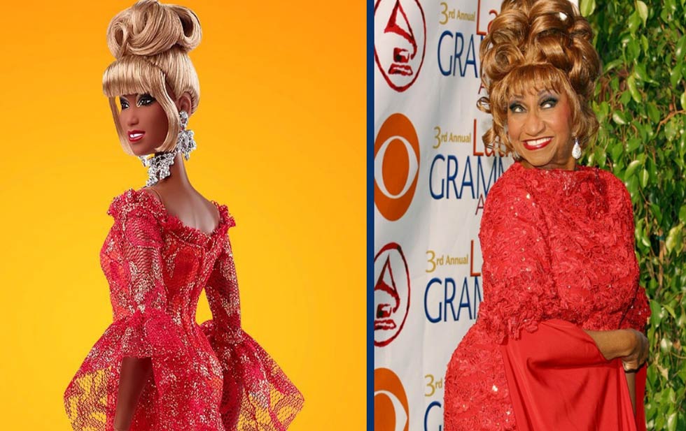 Barbie lanza muñeca inspirada en Celia Cruz