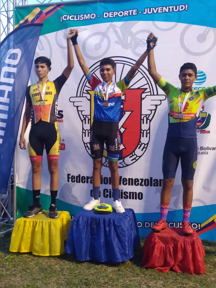 Luis Hernández, un zuliano que brilló en el Campeonato Nacional de Ciclismo Menor