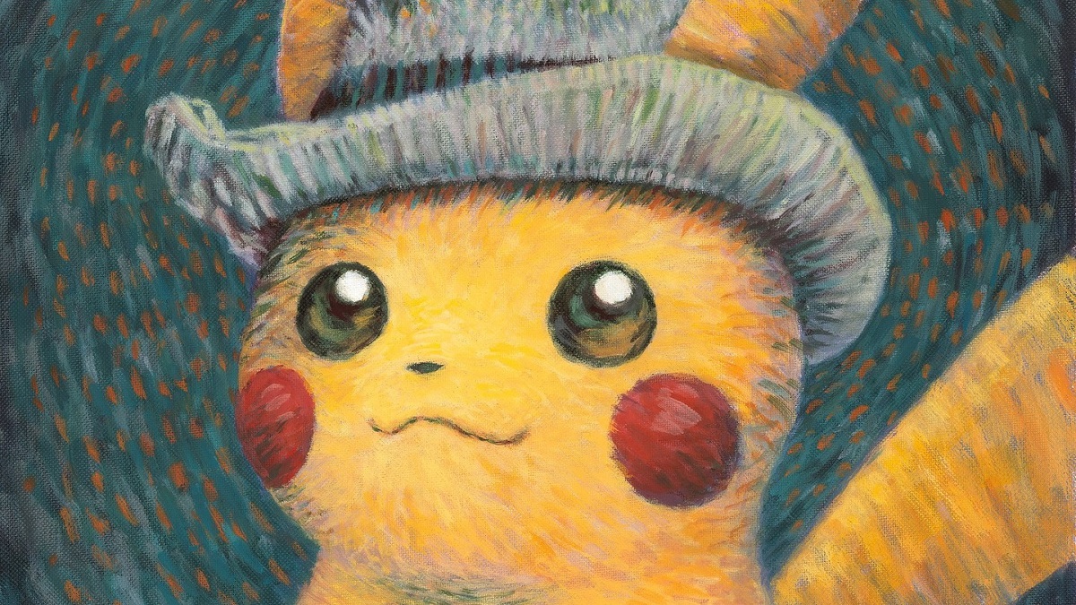 Así se ve dibujado Pokémon en el Museo Van Gogh