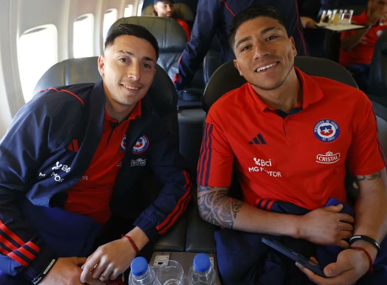 Chile ya se encuentra en Maturín para su partido contra la Vinotinto (+Video)