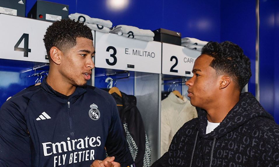 Endrick, la joya del fútbol brasileño, visitó al Real Madrid (Video)