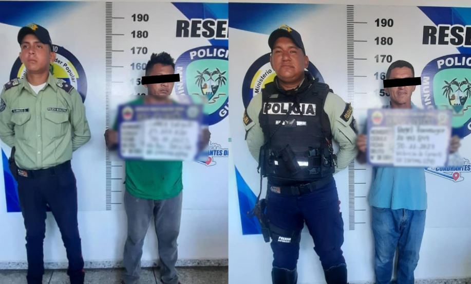 Arrestan a dos hombres por violencia de género y actos lascivos en Guajira