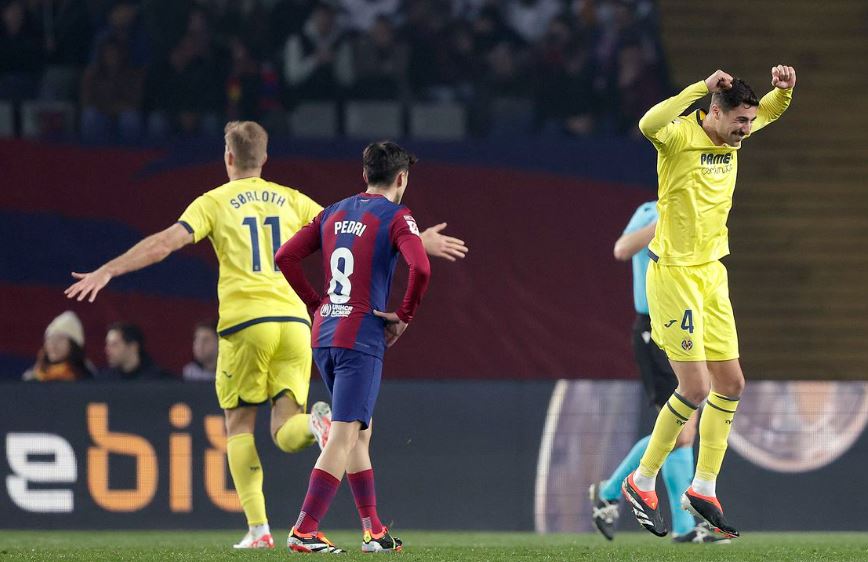 Barcelona cae dolorosamente ante el Villarreal