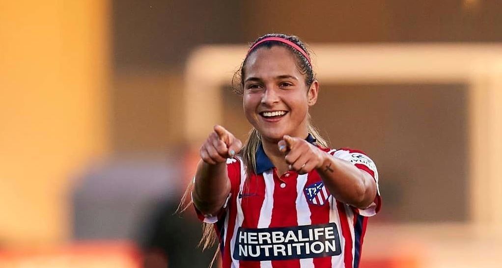 Hace cuatro años Deyna Castellanos debutó con el Atlético de Madrid