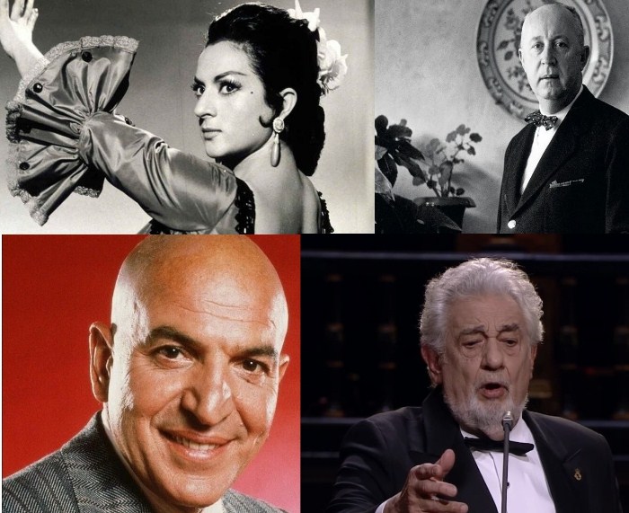 Un 21 de enero nacieron Christian Dior, Lola Flores, Telly Savalas y Plácido Domingo