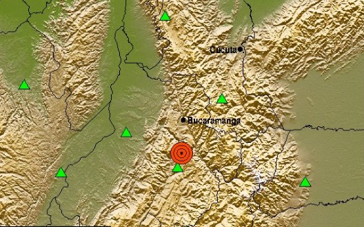 Leve sismo sacude a Colombia este domingo 21-Ene