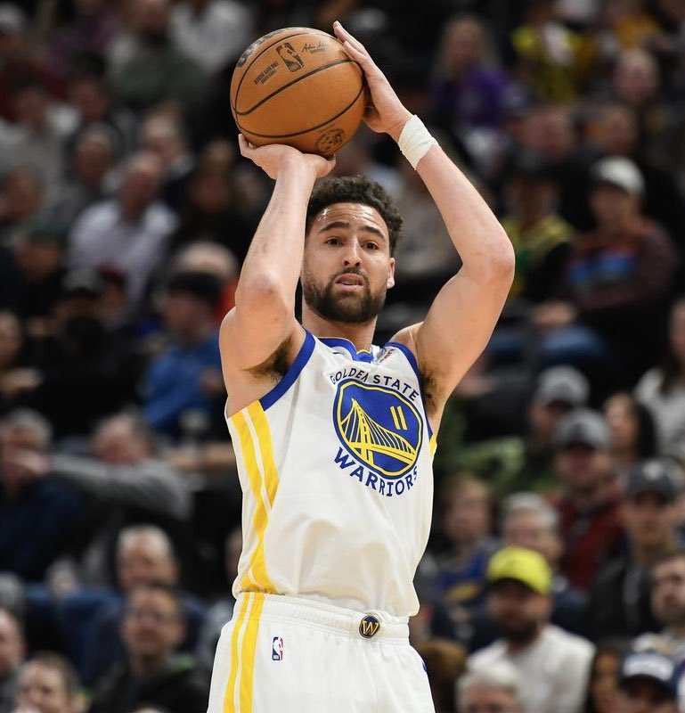 Klay Thompson hace historia en el partido de los Golden State Warriors frente a Utah Jazz