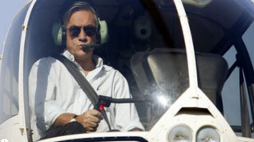 Sebastián Piñera piloteaba su helicóptero cuando se desplomó