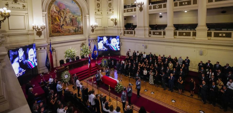 Chile da su último adiós a Sebastián Piñera este 9-Feb