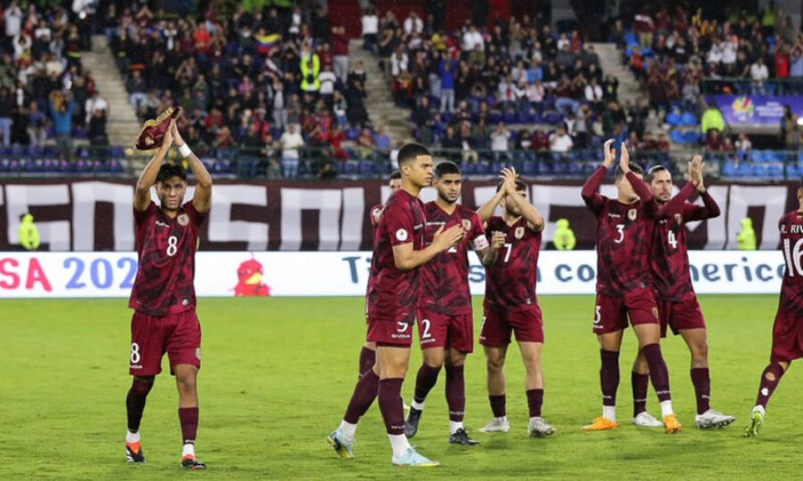 La Vinotinto estrena puesto en el ranking FIFA