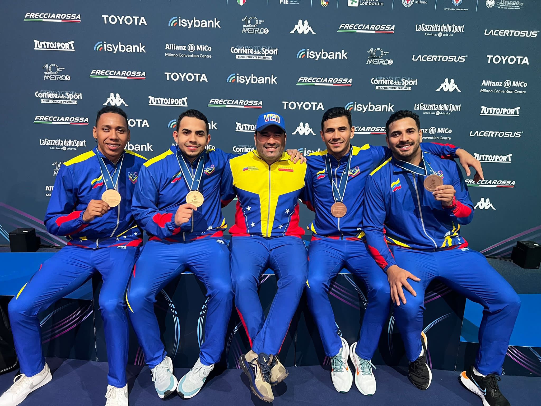 Equipo venezolano de esgrima ratifica su boleto a los Juegos Olímpicos París 2024