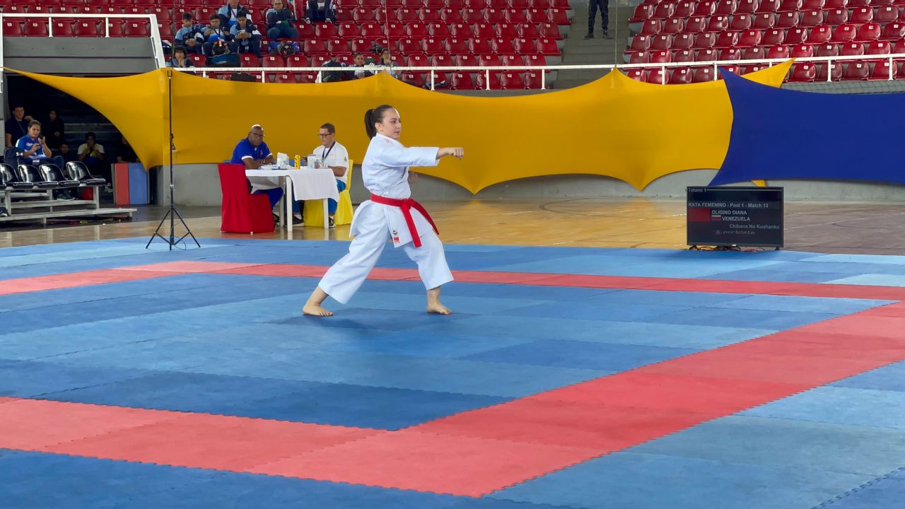 Diana Oligino se llevó el oro en los Juegos Bolivarianos de Sucre