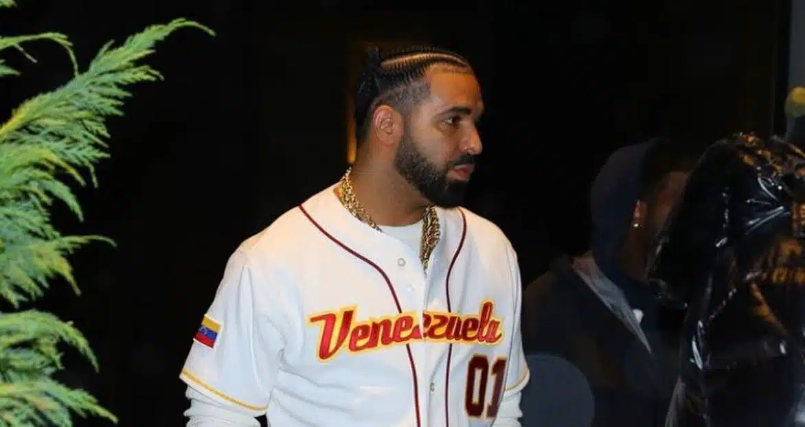 El rapero Drake sorprendió a sus seguidores al lucir la camiseta de Venezuela