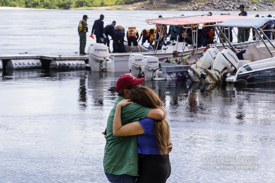 Ciudad Guayana conmovida ante la muerte del ciclista que cayó en el río Caroní