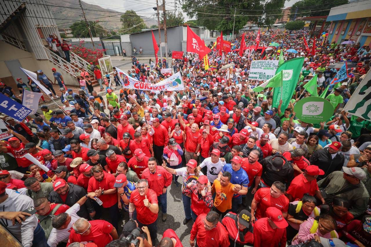 Diosdado Cabello instó a consolidar los votos a través de la estructura del 1×10 para garantizar el triunfo del 28-Jul