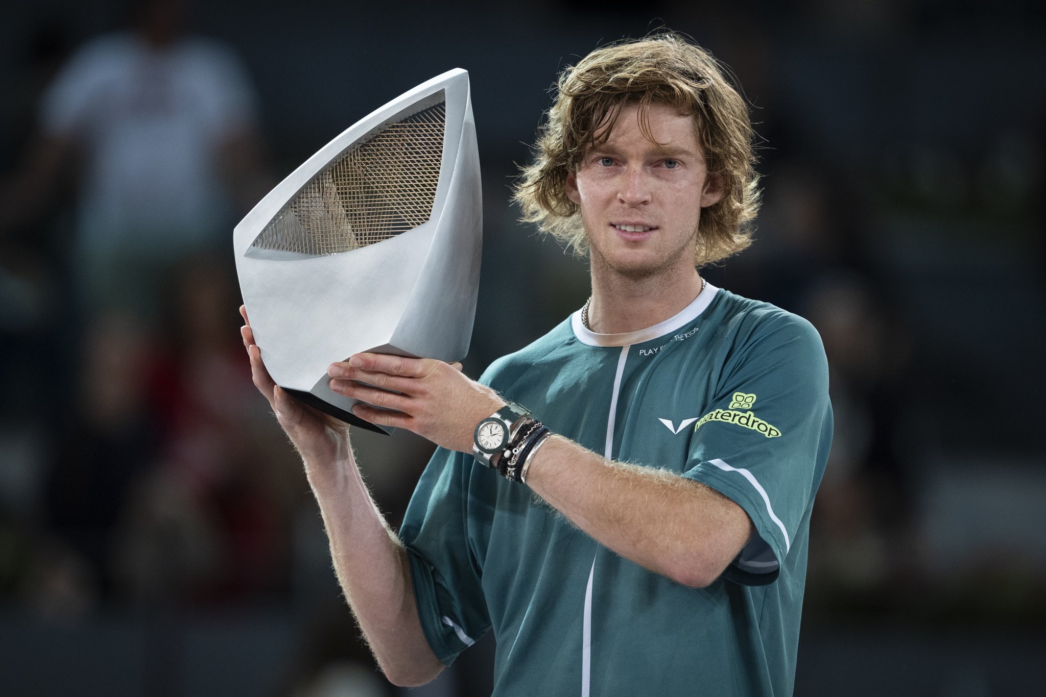 Andrey Rublev se proclamó campeón del Mutua Madrid Open