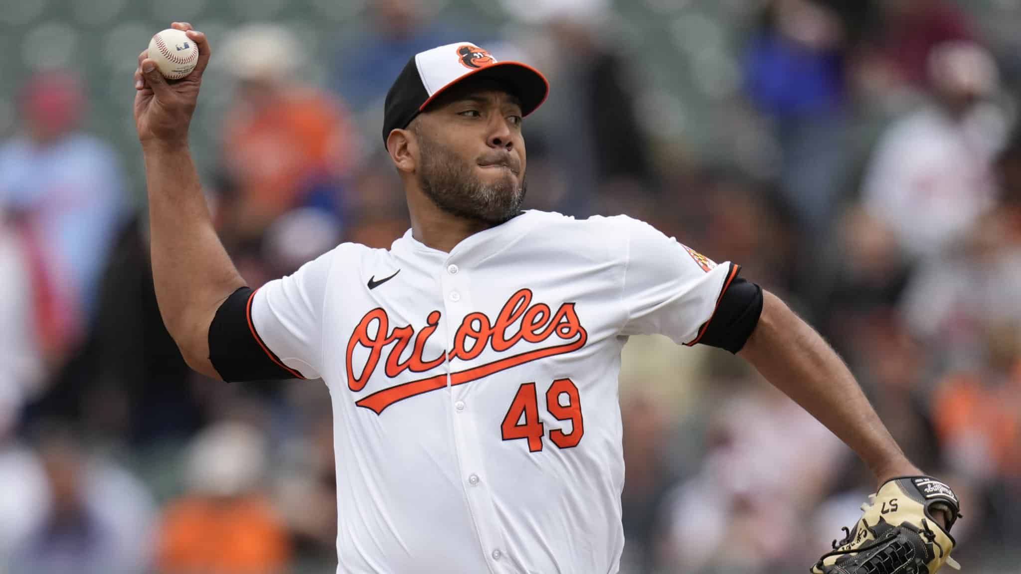 Albert Suárez tuvo otra buena labor con los Orioles de Baltimore