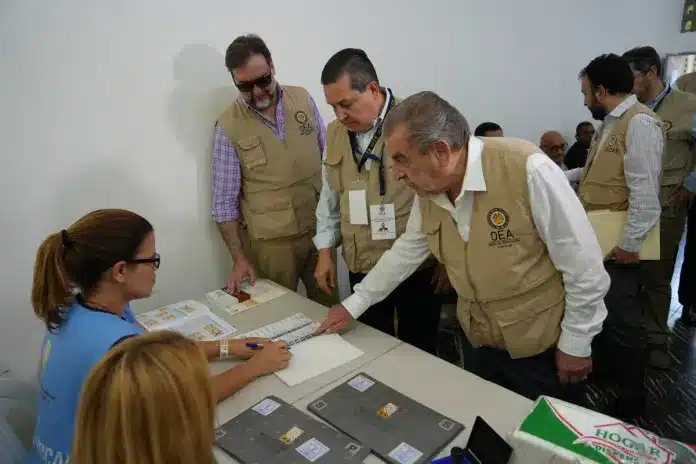 OEA resaltó civismo y participación de los dominicanos en las elecciones