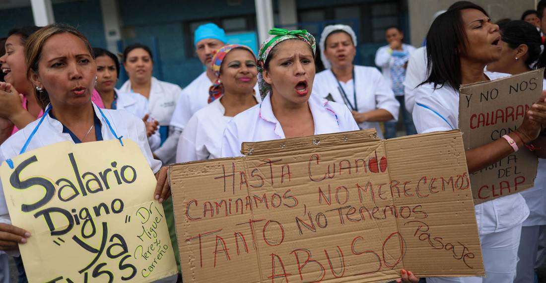 Oenegé Monitor Salud exige salario digno para los enfermeros en su día