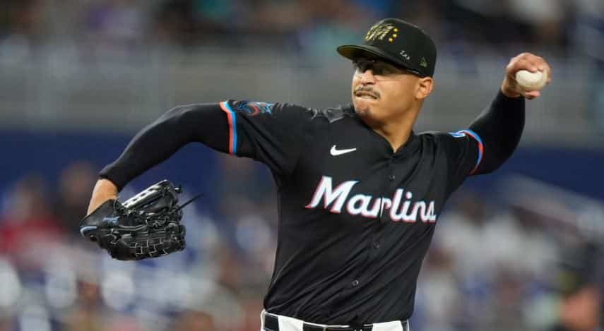 Jesús Luzardo dominó ante los Mets