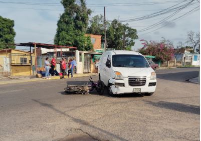 Reportan accidente de tránsito en Haticos  en el que está involucrado un motorizado