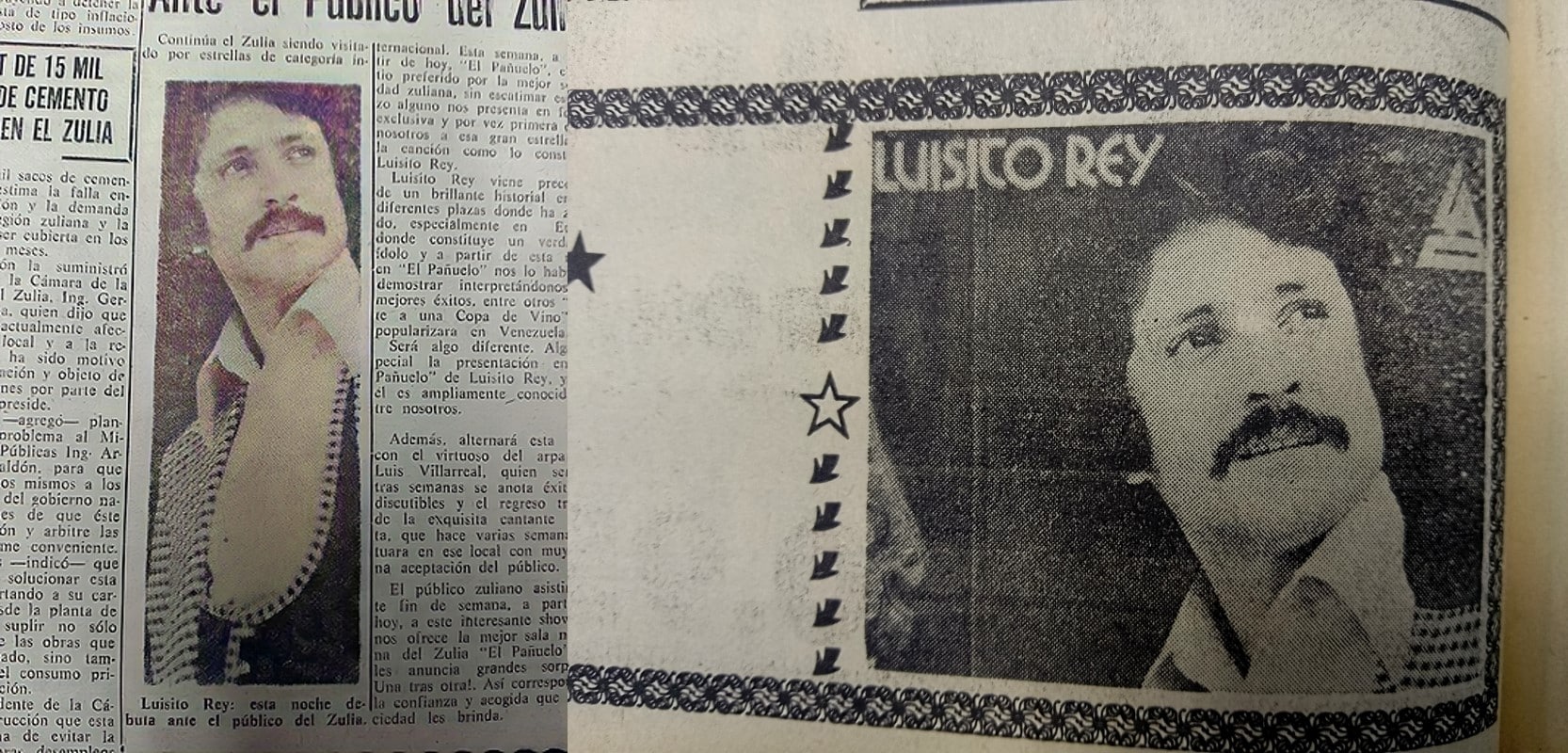 Cuando el papá de Luis Miguel cantó en Maracaibo: Luisito Rey en El pañuelo