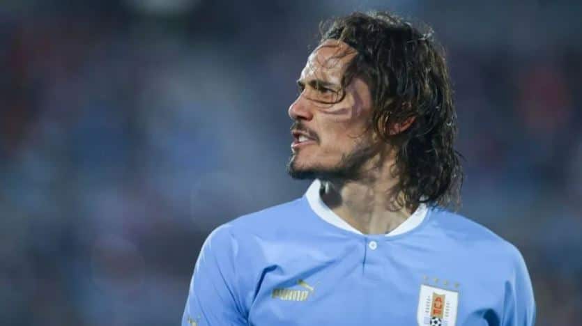 Edinson Cavani se despide de la selección uruguaya