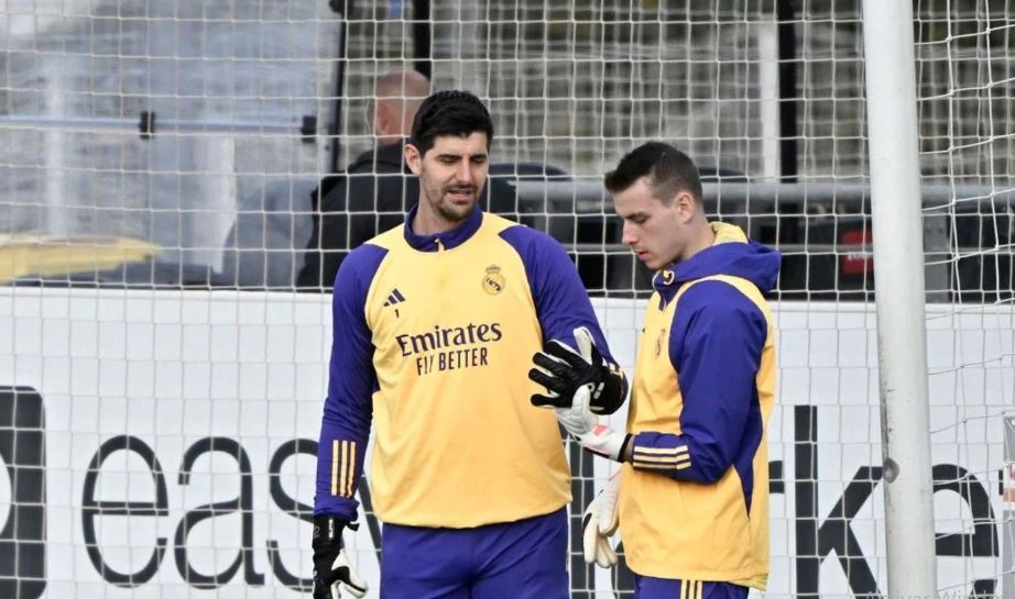 Lunin se ausenta del entrenamiento a pocos días para la final de Champions