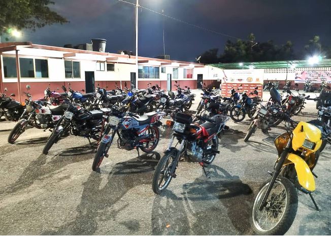 GNB retuvo 42 motos durante patrullaje de seguridad en los municipios Maracaibo y San Francisco