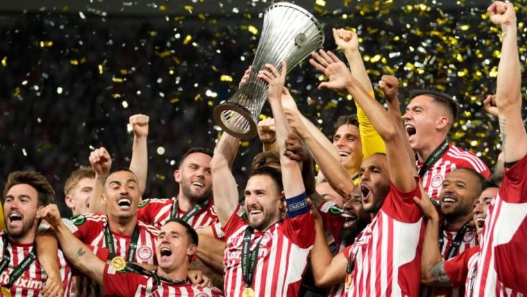 Olympiacos se llevó la Conference League