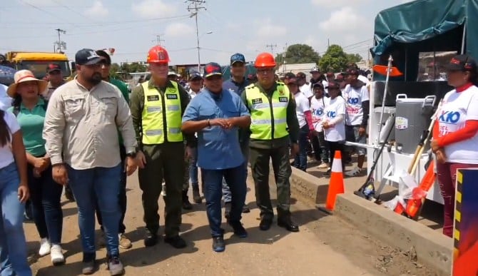 Reverol encabezó despliegue de la brigada de soluciones del 1×10 del Buen Gobierno en el Zulia