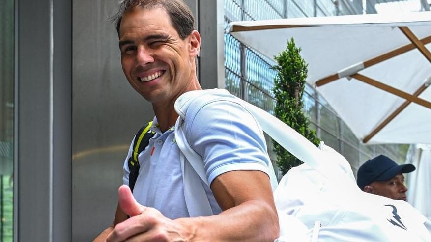 Rafa Nadal llega París para el Roland Garros