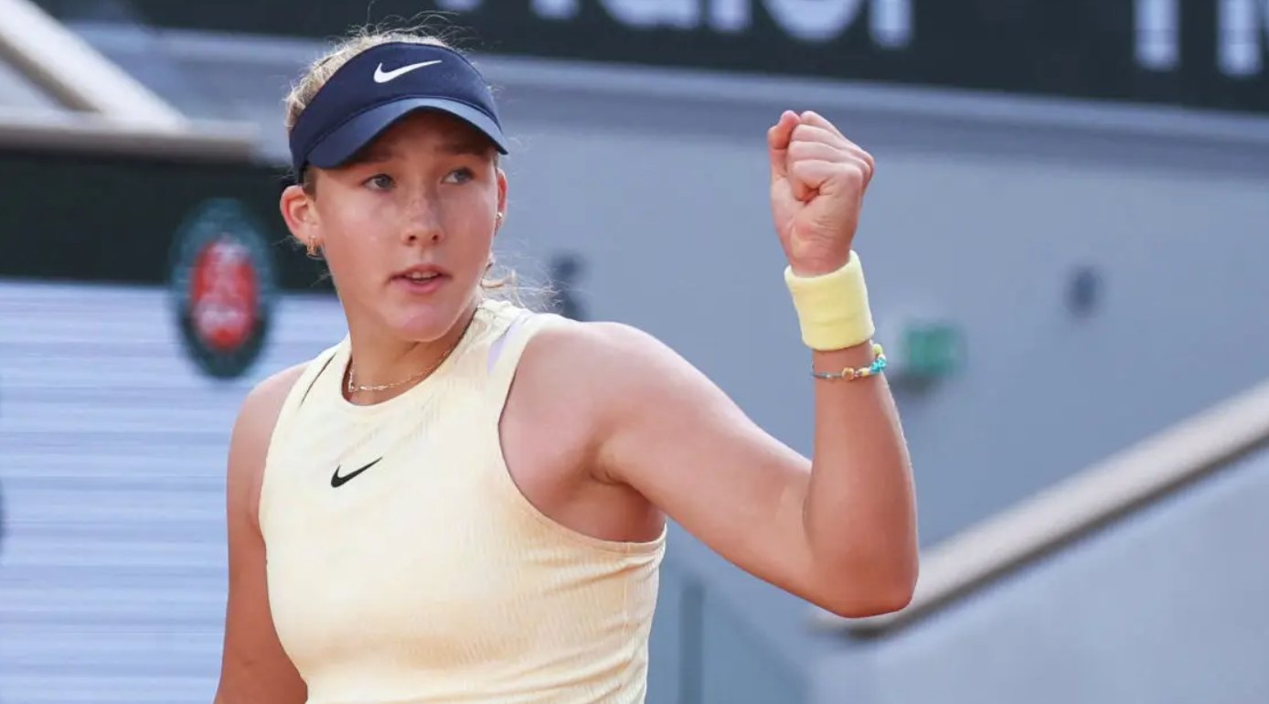 Mirra Andreeva hace historia y avanza a semifinales de Roland Garros