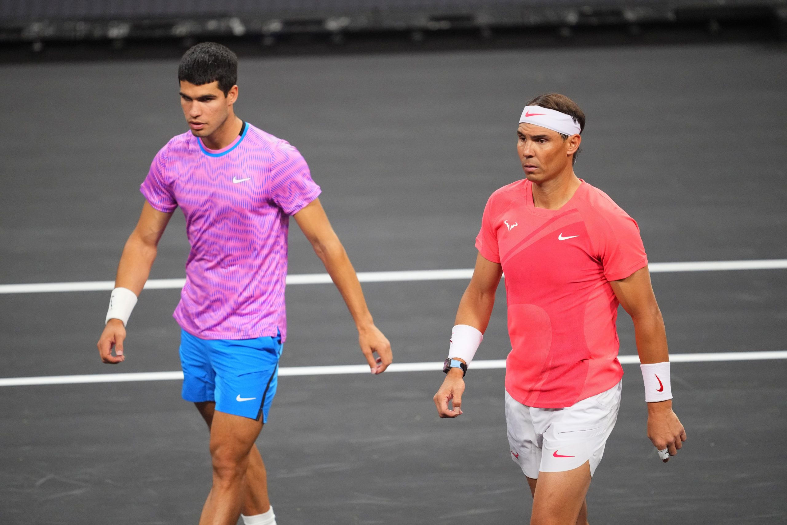 Rafael Nadal y Carlos Alcaraz jugarán juntos en  dobles de París 2024